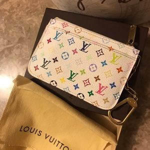 ❤️Authentic Louis Vuitton❤️ Multicolor Key Cles .